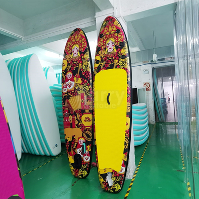 เด็ก Inflatable SUP Board Commercial Non Slip Blow Up หนึ่งหรือสองคน Paddle Board