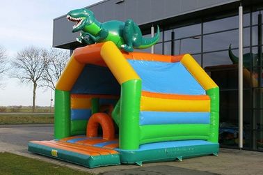 ไดโนเสาร์ Multiplay Inflatable ปราสาท Bouncy Combo Jumper เช่าด้วยสไลด์