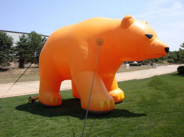 โฆษณาหมีขั้วโลกสีเหลืองกับ CE / UL Blower
