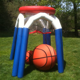 สนุก Basketball Shooting Hoop inflatable เกมแบบโต้ตอบกันน้ำ PVC
