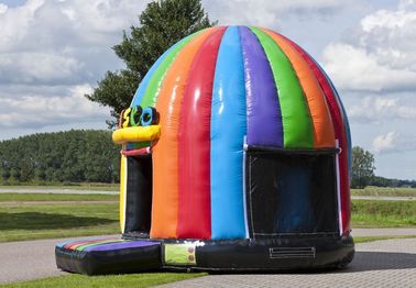Bouncers Inflatable สีสันเด็ก Bouncy กระโดดด้วยวัสดุพีวีซีสำหรับงานปาร์ตี้