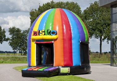 Bouncers Inflatable สีสันเด็ก Bouncy กระโดดด้วยวัสดุพีวีซีสำหรับงานปาร์ตี้