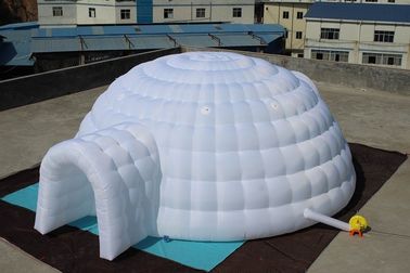 เต็นท์คู่ Inflatable ชั้น, กันน้ำ PVC Inflatable Camping เต็นท์สำหรับ Outdoor
