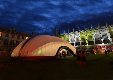 นวนิยายยักษ์นำ Inflatable Dome Tent เต็นท์ Customizd Inflatable Air Tent สำหรับงานใหญ่
