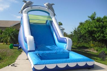 เล่นสไลด์น้ำสำหรับเด็ก / Dolphin Inflatable Water Slide