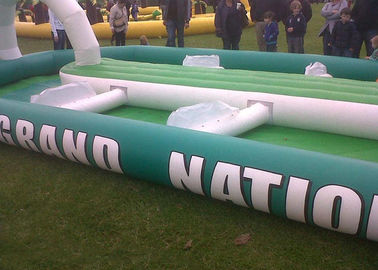 เด็กแห่งชาติแกรนด์ / กีฬา Inflatable ผู้ใหญ่เกมกับ Enclosed Race Track