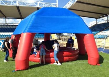 Commercial Marquee Pvc Inflatable Tent Spider Tent Blow Up Shelter ขนาดใหญ่ที่ใช้ในเกมกีฬา Rodeo Bulls