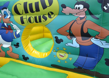 12ft X 18ft มิกกี้เมาส์ Inflatable Combo ปาร์ตี้วันเกิด Bounce House และภาพนิ่ง