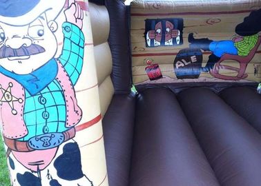 Wonderful Wild West Inflatable Bouncer ที่กำหนดเองสำหรับเด็กกระโดด