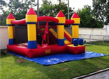 Backyard Kids Inflatable Bouncer ขนาด 0.55 มม. พีวีซีวิงเวียนเล็ก ๆ สำหรับงานปาร์ตี้วันเกิด