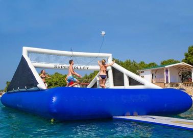 Ourdoor Inflatable Sports Games วอลเลย์บอลน้ำสีฟ้าศาล