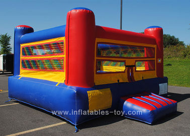 เกมกีฬา Inflatable นอกเกมที่มีสีสัน Inflatable Mini Boxing Ring สำหรับเด็ก