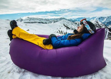 ของเล่นกลางแจ้ง Inflatable แคมป์น้ำแบบพกพา Inflatable Lamzac Air โซฟากระเป๋า