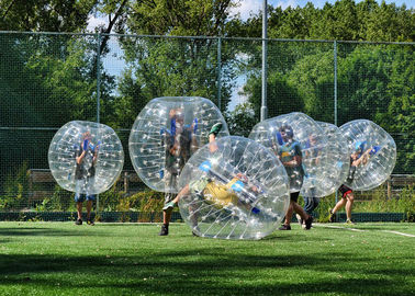 ผู้ใหญ่ TPU บอลกันชนเป่าลม, ของเล่นที่ทำให้พองกลางแจ้งลูกฟุตบอลฟองสำหรับเด็ก