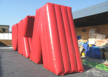สินค้าพอง Inflatable โฆษณา Red Giant Inflatable signs คำสำหรับ Outdoor Place