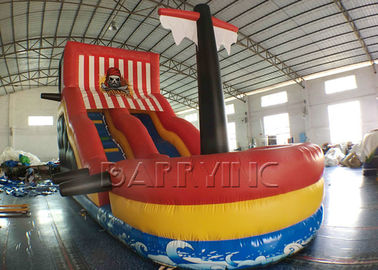 เรือโจรสลัดสีแดงพอง / Inflatable เรือโจรสลัดสนุก City Inflatable Playground