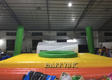 สเปนเชิงพาณิชย์เกรด PVC Inflatable วอลเลย์บอลชายหาด Bossaball ศาลสำหรับ Bench
