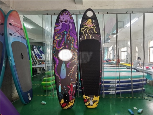 Drop Stitch EVA Touring Inflatable SUP Board สีม่วง