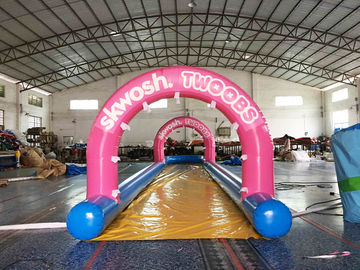 อากาศปิดผนึก Mini Inflatable สไลด์สำหรับสนามหลังบ้าน, Water Slide เด็กพองสำหรับเด็ก