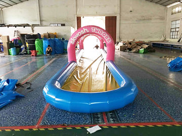 อากาศปิดผนึก Mini Inflatable สไลด์สำหรับสนามหลังบ้าน, Water Slide เด็กพองสำหรับเด็ก