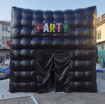 0.6mm PVC Inflatable Party Tent โฆษณา Outdoor Customized