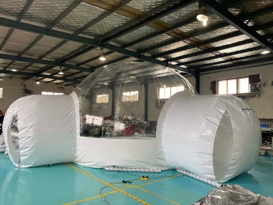 1mm PVC Inflatable Tent Commercial Grade Clear Eco Dome แคมป์ปิ้ง เต็นท์ฟอง