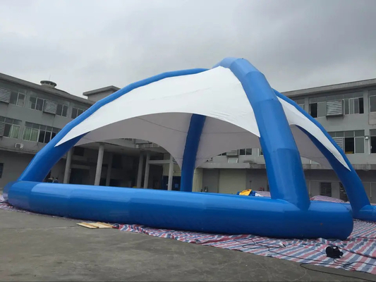 Pvc Tarpaulin Waterproof Advertising Inflatable Tent Car แสดงเต็นท์ขนาดใหญ่สำหรับเช่า