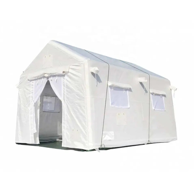 Air Tight White Camping เต็นท์ปฐมพยาบาลพองสำหรับที่พักพิงขนาดที่กำหนดเอง