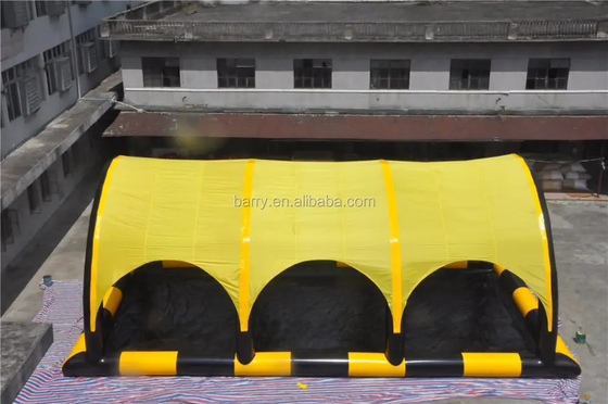 ฤดูร้อน 0.6 มม. Pvc Inflatable Pool เต็นท์สำหรับเด็กว่ายน้ำ Shelter Tent