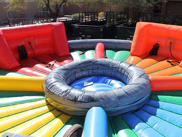 Outdoor Inflatable Interactive Games, Bungees วิ่งกีฬา Inflatable Hungry Hippo Game