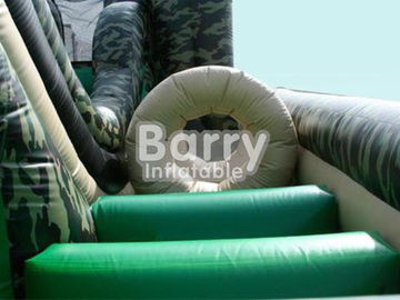 0.55 PVC Defensible Inflatable อุปสรรคการฝ่าอุปสรรคทางทหารสำหรับผู้ใหญ่