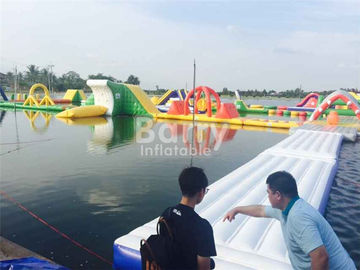 Seels Theme Inflatable สวนน้ำลอยน้ำสวนสนุกที่มีความทนทาน Inflatable