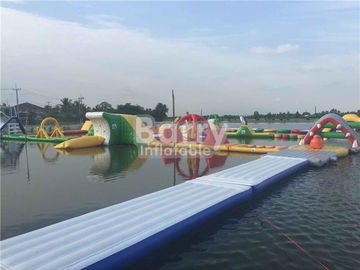 Seels Theme Inflatable สวนน้ำลอยน้ำสวนสนุกที่มีความทนทาน Inflatable