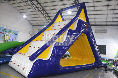 EN14960 PVC Tarpaulin Giant Inflatable สวนน้ำ / เกมน้ำฤดูร้อน