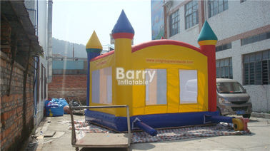 ปาร์ตี้วันเกิด Inflatable Bouncer Commercial Bounce House 0.55 มม. PVC Tarpaulin