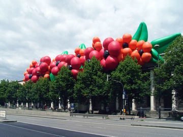 ประดิษฐ์ Inflatable โฆษณาผลิตภัณฑ์ Inflatable ดอกไม้สำหรับตกแต่งงานแต่งงาน