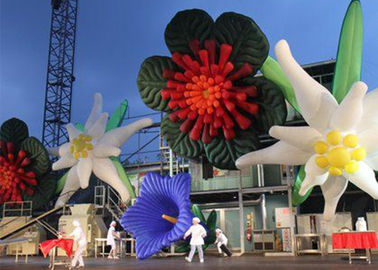 ดอกไม้ประดิษฐ์พอง 8 เมตรตกแต่งด้วยวัสดุ PVC Tarpaulin