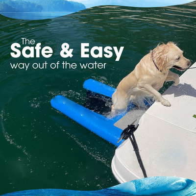 ไม่ลื่น EVA ผสมพกพาพับ Dog Boat Water Ramp สําหรับน้ํา สัตว์เลี้ยง ช่วยสุนัขบันได Ramp สําหรับสุนัขเล็กสูงสุด 230 ปอนด์