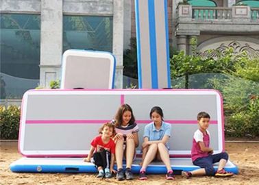 เชียร์ลีดเดอร์ 6m Mini Inflatable Air Tumbling เสื่ออุปกรณ์ยิมนาสติก