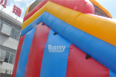 ALI พาณิชย์ Inflatable สไลด์เลนสองเหตุการณ์สไลด์แห้งพองสำหรับงานเลี้ยงเด็ก