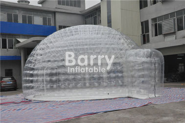 ไม่เป็นอันตรายเต็นท์ฟองอากาศพอง, เต็นท์ Transparent Inflatable สำหรับการจัดกิจกรรมหรือการตั้งแคมป์