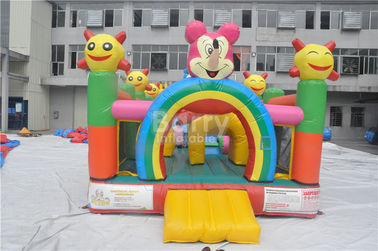 Plato พีวีซีผ้าใบกันน้ำ Inflatable เด็กวัยหัดเดินสนามเด็กเล่น / ทำให้พอง Fun City