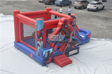ปราสาท Spiderman Bouncy, Combat Bouncer แบบกลมพร้อมสไลด์