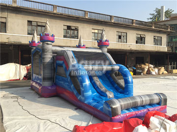PVC Tarpaulin 0.55mm Inflatable Bounce House ภาพนิ่ง Combo สำหรับเด็ก