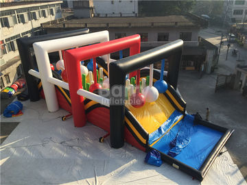 OEM Giant Inflatable Obstacle Course, เกมการทำลายบอลสำหรับกิจกรรม