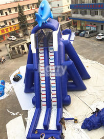 พาณิชยักษ์ Giant ยาวพอง Slip N สไลด์สำหรับเด็ก / Aqua Park ผู้ใหญ่