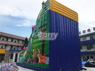 11X6X9m Commercial Inflatable Slide, PVC ผ้าใบกันน้ำ Blow Up Jumping Castle