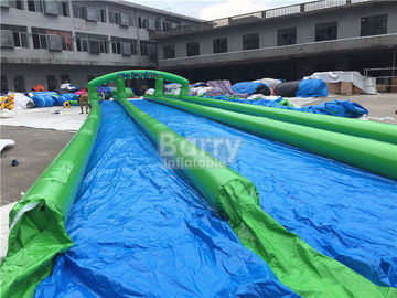 Long Single หรือ Double Lane Inflatable Slide เมือง 1 - 2 ปีการรับประกัน