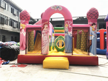 เจ้าหญิงสีชมพูขนาดใหญ่ Inflatable Bouncer, บ้านมืออาชีพเด้งพาณิชย์