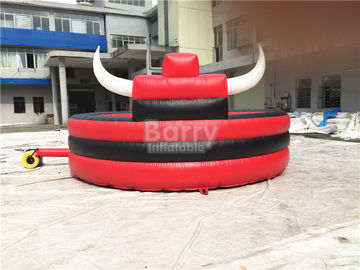 กีฬาพองมืออาชีพเกมปศุสัตว์ Rodeo / Inflatable Bull Riding Ring